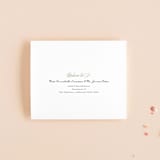 "Love" - Savvy Wedding Invitations in Cloud by Shannon Chen of Four Wet Feet Studio - FREE Recipient Addressing