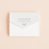 "Fringe" - Savvy Wedding Invitations in Midnight by Leah Bisch - Closed