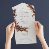 "poetique" - Savvy Wedding Invitations in Autumn by Kate Ahn - Foil Interior