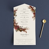 "poetique" - Savvy Wedding Invitations in Autumn by Kate Ahn - Open
