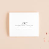 "Lasting love" - Savvy Wedding Invitations in Snow by Stacey Meacham - FREE Recipient Addressing