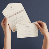 "Islamic Arch" - Savvy Wedding Invitations in Scarlet by Sabrin Deirani - Animated View