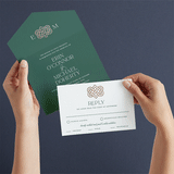 "Celtic Love Knot" - Savvy Wedding Invitations in Clover by Kerry Doyle - Animated View