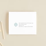 "Shraddha" - Savvy Wedding Invitations in Celestial by Deynaaz Daraei - FREE Recipient Addressing