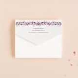 "Amber Palace" - Savvy Wedding Invitations in Garnet by Chris Griffith - Closed
