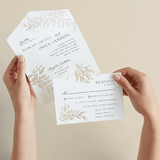 "KEIRAH" - Savvy Wedding Invitations in Pearl by Melanie Kosuge - Animated View