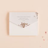 "Bliss" - Savvy Wedding Invitations in Cocoa by Leah Bisch - Closed