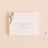 "Bliss" - Savvy Wedding Invitations in Cocoa by Leah Bisch - FREE Recipient Addressing