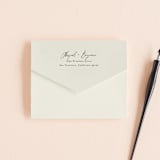 "Together" - Savvy Wedding Invitations in Cream Puff by Pixel and Hank - Closed