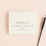 "Together" - Savvy Wedding Invitations in Cream Puff by Pixel and Hank - FREE Recipient Addressing