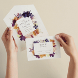 "Bouquet" - Savvy Wedding Invitations in Cream by Lori Wemple - Animated View