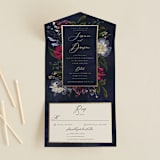 "After Midnight" - Savvy Wedding Invitations in Jewel by Susan Moyal - Open