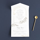 "Bianca" - Savvy Wedding Invitations in Ink by Kristie Kern - Open