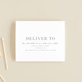 "Moody Marbling" - Savvy Wedding Invitations in Slate by Hooray Creative - FREE Recipient Addressing