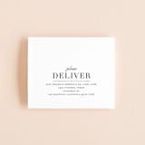 "Deluxe" - Savvy Wedding Invitations in Tuxedo by Jennifer Postorino - FREE Recipient Addressing