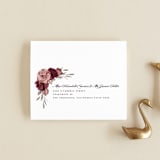 "Verdigris" - Savvy Wedding Invitations in Rose by Susan Moyal - FREE Recipient Addressing