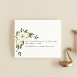 "Garden Blooms" - Savvy Wedding Invitations in Ivory by Susan Moyal - FREE Recipient Addressing