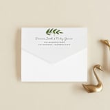 "Vines of Green" - Savvy Wedding Invitations in Fern by Susan Moyal - Closed