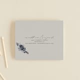 "Enchanted Blooms" - Savvy Wedding Invitations in Midnight by Lori Wemple - FREE Recipient Addressing
