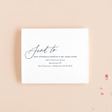 "Cosmos" - Savvy Wedding Invitations in Midnight by Hooray Creative - FREE Recipient Addressing