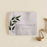 "Cascading Vine" - Savvy Wedding Invitations in Ivory by Susan Moyal - FREE Recipient Addressing