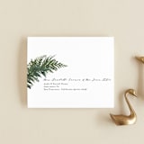 "Fresh Vines" - Savvy Wedding Invitations in Fern by Susan Moyal - FREE Recipient Addressing