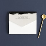 "Halcyon" - Savvy Wedding Invitations in Tuxedo by Leah Bisch - Closed