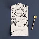 "Halcyon" - Savvy Wedding Invitations in Tuxedo by Leah Bisch - Open