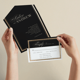 "Formal" - Savvy Wedding Invitations in Onyx by Jessica Williams - Animated View