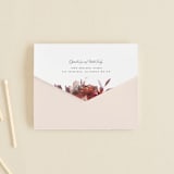 "Autumn Hymnal" - Savvy Wedding Invitations in Blush by Leah Bisch - Closed