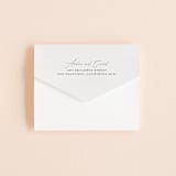 "far and away" - Savvy Wedding Invitations in Lily by Design Lotus - Closed