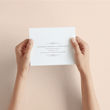 "Art Deco Border" - Savvy Wedding Invitations in Crystal by Hooray Creative - Animated View