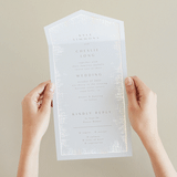 "Dazzling" - Savvy Wedding Invitations in Opal by Phrosné Barwood - Foil Interior