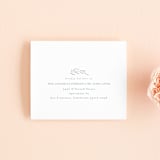 "Chic Wreath" - Savvy Wedding Invitations in Cloud by Kelly Schmidt - FREE Recipient Addressing