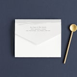 "Halcyon" - Savvy Wedding Invitations in Snow by Leah Bisch - Closed