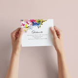 "Technicolor Flora" - Savvy Wedding Invitations in Wildflower by Angela Marzuki - How it works