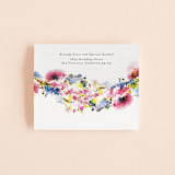 "Technicolor Flora" - Savvy Wedding Invitations in Wildflower by Angela Marzuki - Closed