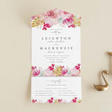 "Spring Garden" - Savvy Wedding Invitations in Petal by Grace Kreinbrink - Front Open