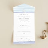 "Set Sail" - Savvy Wedding Invitations in Mediterranean by Sarah Brown - Front Open