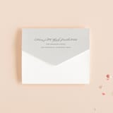 "Field" - Savvy Wedding Invitations in Ash by Megan Davis - Closed