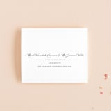 "Field" - Savvy Wedding Invitations in Ash by Megan Davis - FREE Recipient Addressing