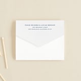 "Gilt Agate" - Savvy Wedding Invitations in Navy by Kaydi Bishop - Closed