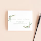 "Garden Glamour" - Savvy Wedding Invitations in Sage by Kristen Smith - FREE Recipient Addressing