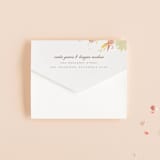 "Stately Florals" - Savvy Wedding Invitations in Poppy by Lori Wemple - Closed