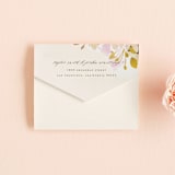 "Eden" - Savvy Wedding Invitations in Poinsettia by Lori Wemple - Closed