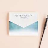 "Indigo Sea" - Savvy Wedding Invitations in Ocean by Kelly Schmidt - Closed