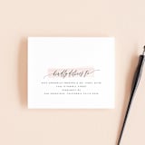 "Effervescent" - Savvy Wedding Invitations in Blush by Kristie Kern - FREE Recipient Addressing