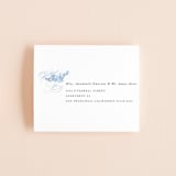 "Poetic Blue" - Savvy Wedding Invitations in Sky by Qing Ji - FREE Recipient Addressing