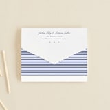 "United" - Savvy Wedding Invitations in Cobalt by Susan Brown - Closed