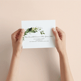 "Vines of Green" - Savvy Wedding Invitations in Fern by Susan Moyal - How it works